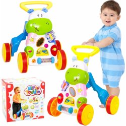 Majlo Toys Interaktivní dětské chodítko Hippo Toddle