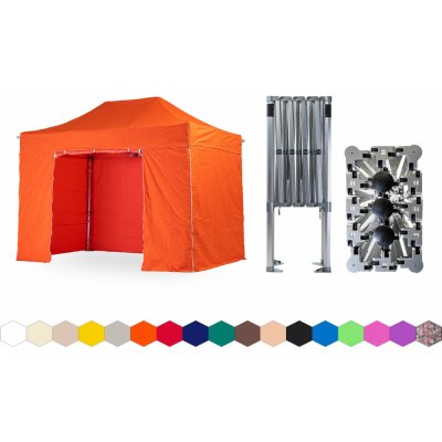 TENTino BIG HEXAGON EXTREME 2x4 m 6A ORANŽOVÁ – Hledejceny.cz