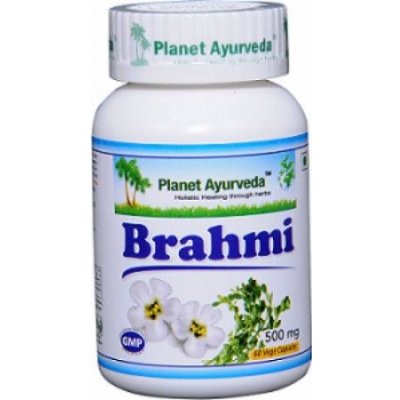 Planet Ayurveda Brahmi extrakt 10:1 500 mg 60 kapslí