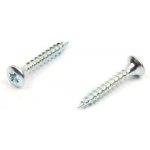 Vrut do dřeva zápustná čočková hlava 3,5x16 mm, zinek bílý – Hledejceny.cz