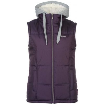 dámská vesta Lee Cooper - purple/midgrey – Zbozi.Blesk.cz