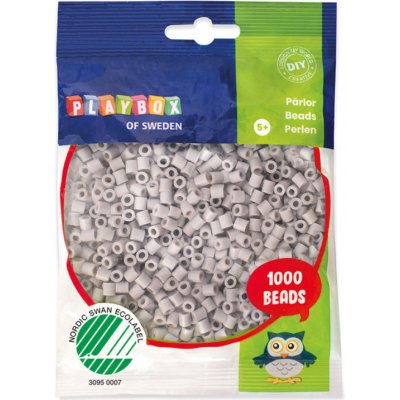 Playbox Zažehlovací korálky, 1000ks - šedé – Zbozi.Blesk.cz