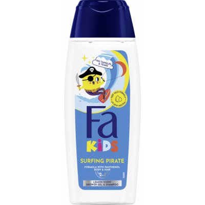 Fa Kids sprchový gel a šampon divoký pirát 250 ml – Hledejceny.cz