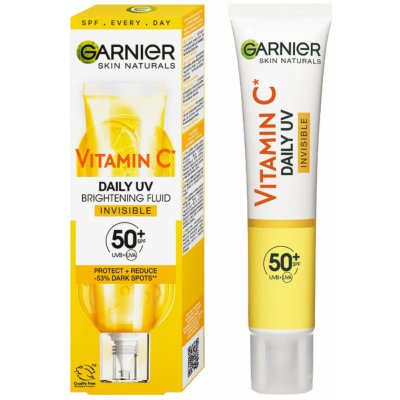 Garnier Skin Naturals Vitamin C denní rozjasňující UV fluid 40 ml – Zboží Dáma