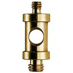 Manfrotto 118 Adaptér se závity 1/4" a 3/8" a příčným otvorem, délka 40 mm – Zboží Živě