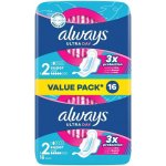 Always, Hygienické Vložky Ultra Day Super Velikost 2 Křidélka 16 ks – Zboží Mobilmania