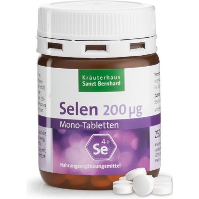 Sanct Bernhard Selen 200 µg 250 kapslí – Hledejceny.cz