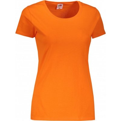 FRUIT OF THE LOOM LADY-FIT VALUEWEIGHT T ORANGE