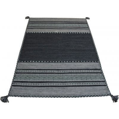 Webtappeti Antique Kilim Tmavě šedý – Zboží Mobilmania