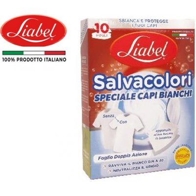 LiabelL Wash White Ubrousky na bělení prádla 10 ks – Zbozi.Blesk.cz