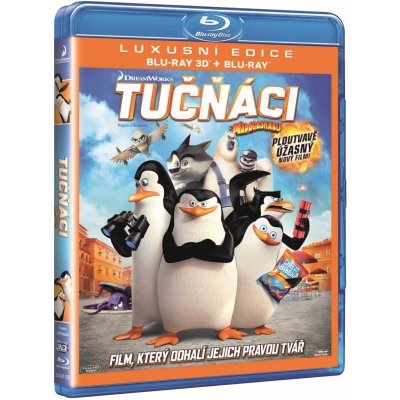 Tučňáci z Madagaskaru 2D+3D BD