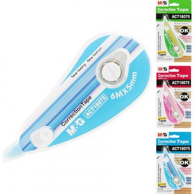 Korekční strojek DELI 5mm x 6m 8126 – Zboží Dáma