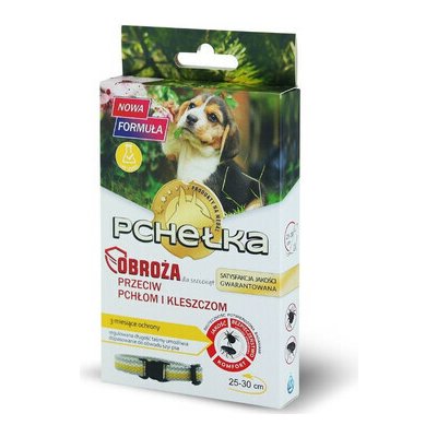 Pchełka Obojek pro štěňata proti blechám a klíšťatům 25-30 cm – Hledejceny.cz