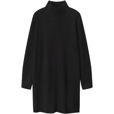 esmara Dámské pletené šaty s podílem vlny Černá – Zboží Dáma