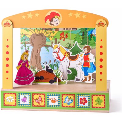 Woody Loutkové divadlo 19 loutek 90208 – Zboží Dáma