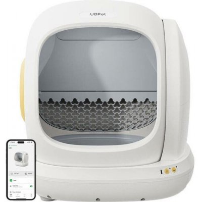 UBPet C20 Smart samočistící toaleta 50,6 x 19 x 54,7 cm – Zboží Dáma