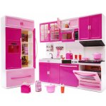 FunPlay FP-6117 Plastová kuchyňka pro panenky 31x13,5x6 cm růžová – Hledejceny.cz