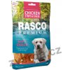 Pamlsek pro psa Rasco Premium proužky kuřecí se sýrem 80 g