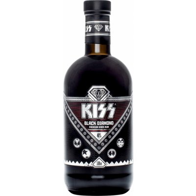 Kiss Black Diamond 40% 0,5 l (holá láhev)