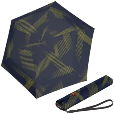 Knirps US.050 VISION NAVY lehký dámský skládací plochý deštník