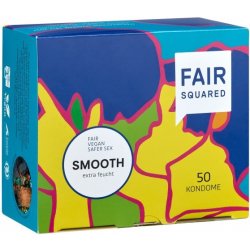 FAIR SQUARED veganské SMOOTH 50 ks