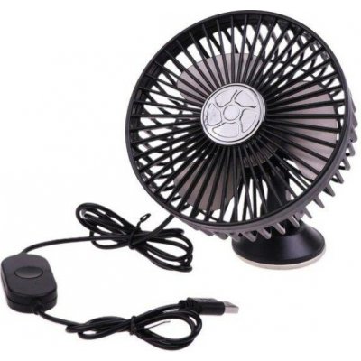 Otočný USB ventilátor do auta | Zboží Auto