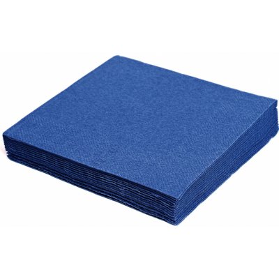Gastro ubrousky papírové 2V 50ks tmavě modré 33x33cm – Hledejceny.cz