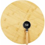 Servírovací prkénko a krájecí kolečko na pizzu SPRINGOS KI0112 – Zboží Mobilmania