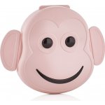 QLUX Plastový svačinový box 15,5 x 18 x 9 cm opička – Zboží Dáma