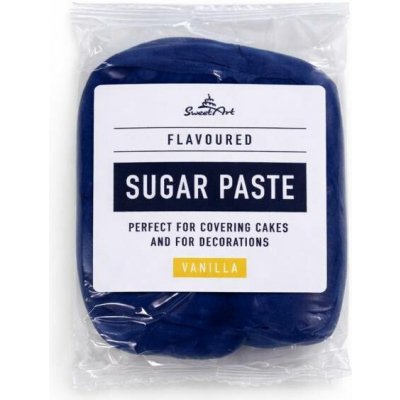 SweetArt Fondán na dort Extra Dark Blue vanilkový 250 g – Hledejceny.cz