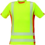 Cerva Reflexní pánské tričko LATTON žlutá oranžová – Zboží Mobilmania