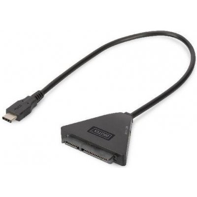 Digitus USB 3.1 Typ C - SATA 3 adapter pro připojení 2.5" SATA III SSD/HDD, DA-70327 – Zbozi.Blesk.cz