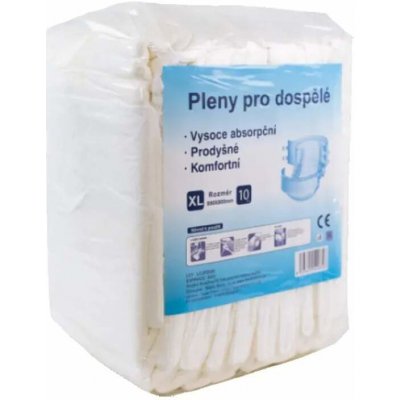 Pleny pro dospělé samolepící vel. XL 2450ml (10ks) – Zbozi.Blesk.cz