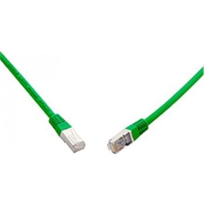 Solarix 28850509 patch, CAT6A SFTP LSOH, 5m, zelený – Zboží Živě
