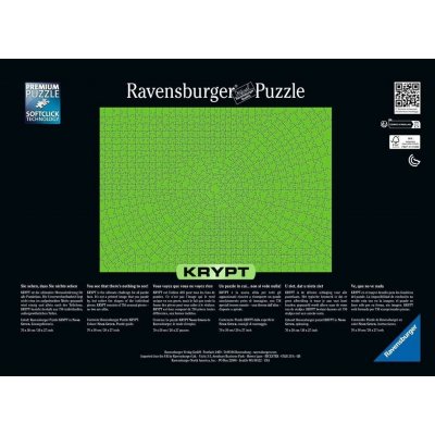 Ravensburger 173648 Krypt : Neonová Zelená 736 Dílků