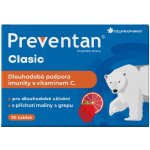 Preventan Clasic s příchutí maliny a grepu 30 tablet – Hledejceny.cz