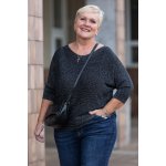 Deep Pink Elegantní top ANIKA Krémová – Zboží Dáma