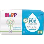 HiPP Babysanft Čistící vlhčené ubrousky Soft & Pure 3 x 48 ks – Sleviste.cz