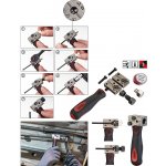 AHProfi TJ2126 Pertlovací sada na brzdové trubky O 4,75 mm – Hledejceny.cz