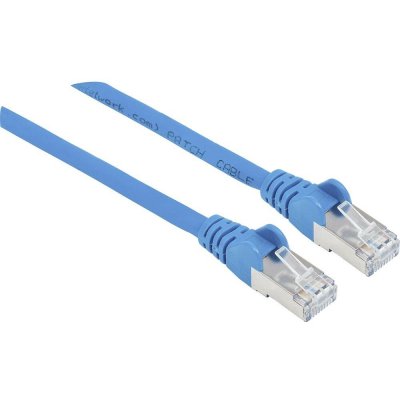 Intellinet 737128 RJ45 CAT 6A S/FTP 20m modrý – Zboží Živě