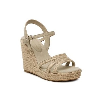 Tommy Hilfiger Essential Basic Wedge Sandal FW0FW07220 Béžová – Zbozi.Blesk.cz