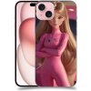 Pouzdro a kryt na mobilní telefon Apple Acover Apple iPhone 15 plus - Pink girl