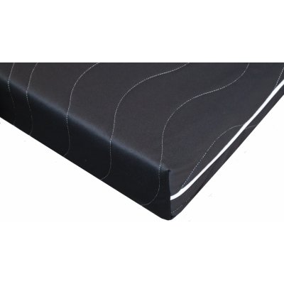 Via-nábytek Potah na matraci prošívaný černý 80x200x15 – Zboží Mobilmania
