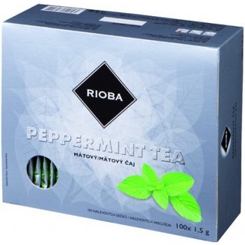 Rioba Peppermint Tea mátový čaj 100 x 1,5 g