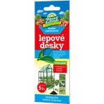 Lepové desky ZDRAVÁ ZAHRADA žluté na mšice 7,5x20cm 5ks – Hledejceny.cz
