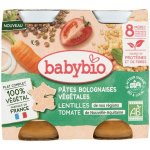 Babybio Zeleninové boloňské těstoviny s čočkou a rajčetem 400 g – Zbozi.Blesk.cz