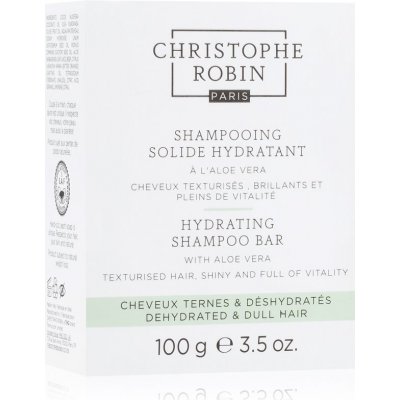 Christophe Robin Hydrating Shampoo Bar with Aloe Vera 100 g – Zboží Mobilmania