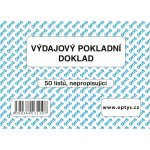 Optys 1311 Výdajový doklad jednoduchý A6 50 listů – Zboží Dáma