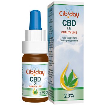 Cibiday CBD olej Original Quality Line 2 3% 10 ml