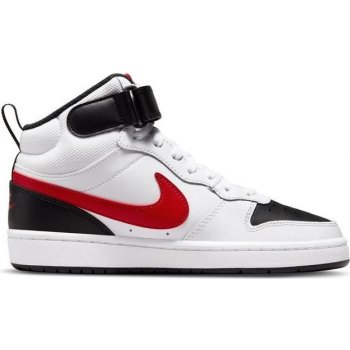 Nike Court Borough Mid 2 white/university red/black